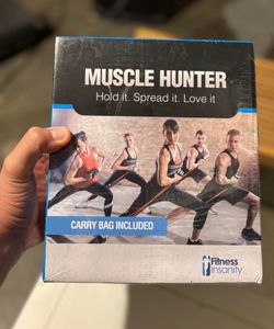 New box of resistant workout bands
