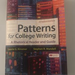 Patterns For College Writing Textbook