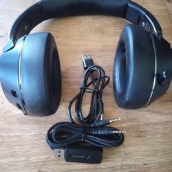 COOSII H300 HEADPHONES WIRELESS BLUETOOTH 5.0  WITH RETRACTABLE MICROPHONO OVER EAR HEADSET 