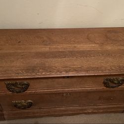 Antique Oak Chest
