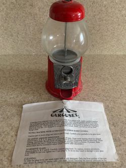 Vintage Carousel Gumball machine
