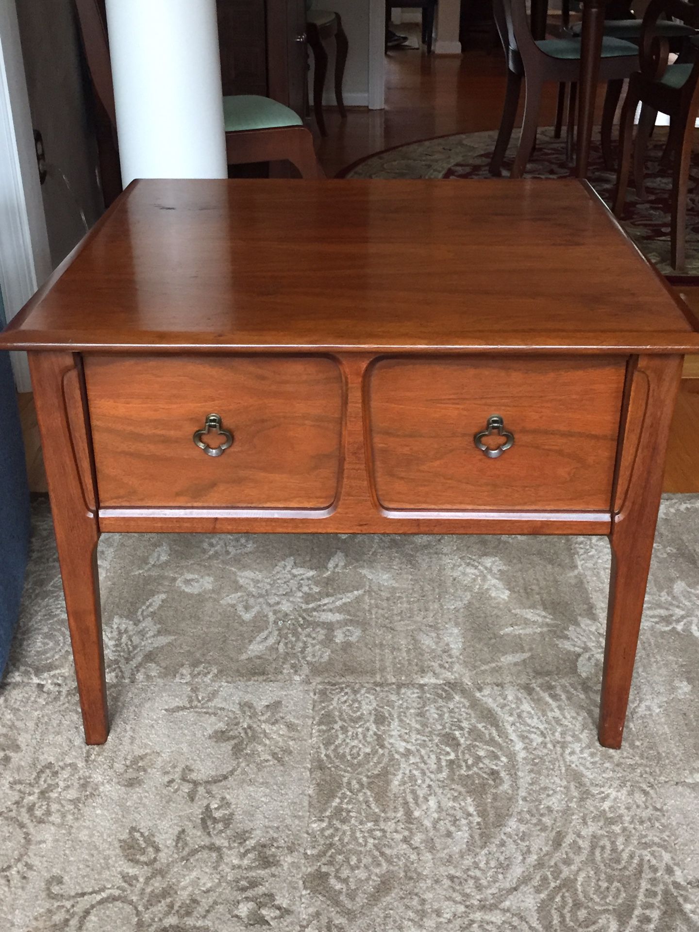 Mersman Mid Century Walnut End Table