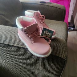 Pink Kid Boots 