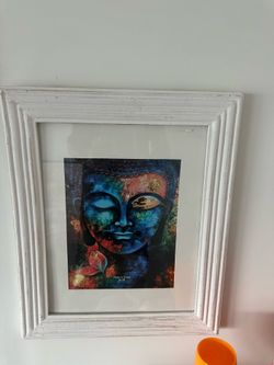 3-Piece Zen Buddha Decor Set - 25" Statue & 2 Framed Art Prints