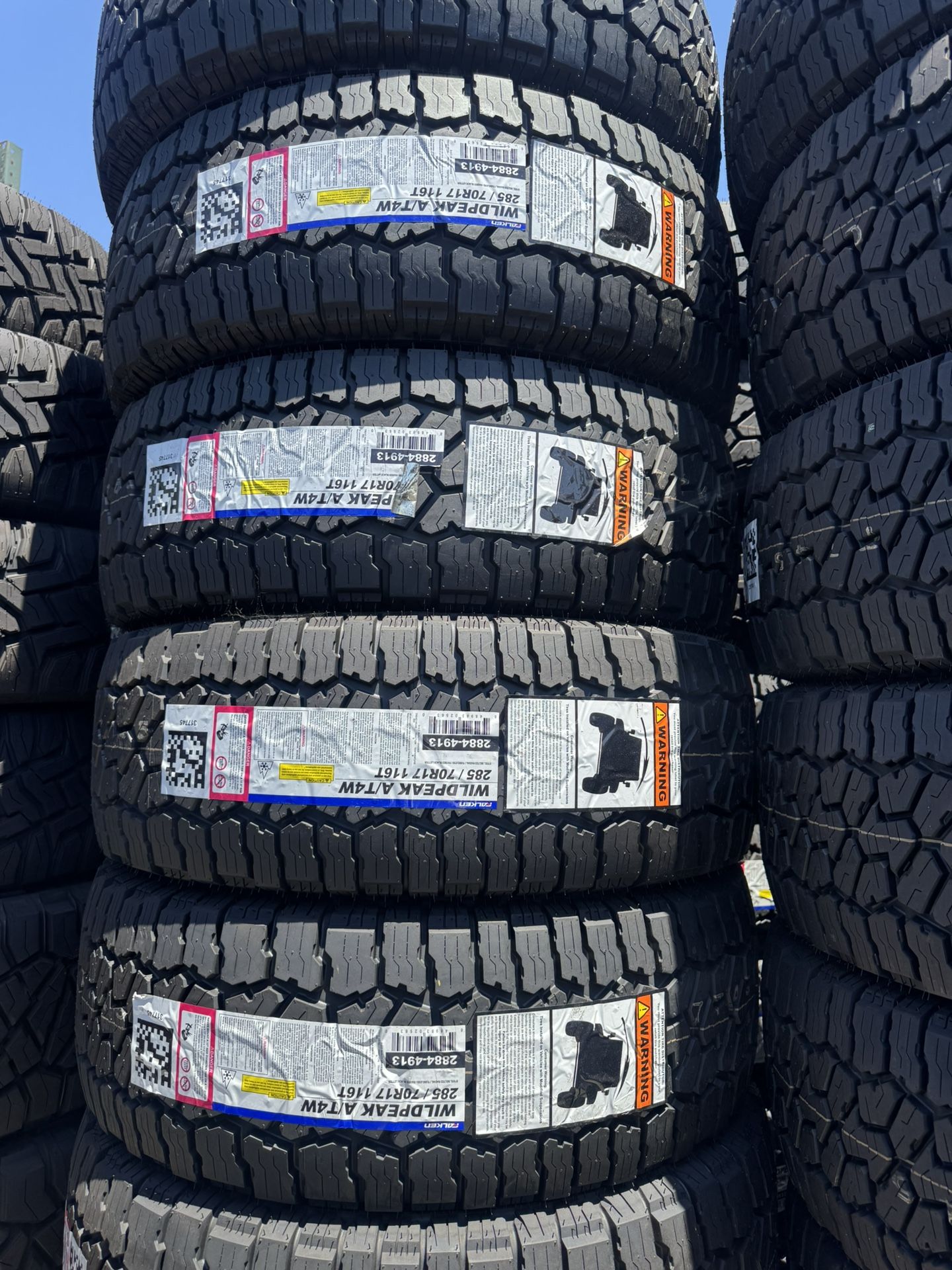 285/70R17 New Falken All Terrain Tires Sale!