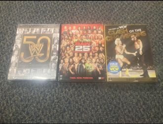 WWF/WWE/WCW DVD Box Set Lot
