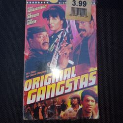 1996 Original Gangstas Original MGM VHS Never Opened (Still In Plastic) 