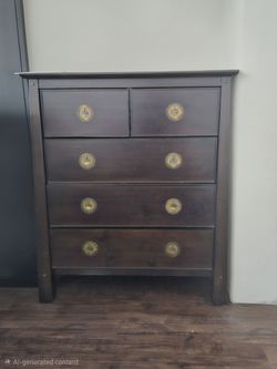 5 drawer chest of drawers