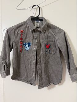 Toddler long sleeve collar shirt size 5T