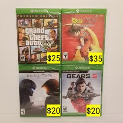 Xbox One Games New&Sealed, [Trusted Seller.W/650+Reviews&TruYou Member][Available Today]