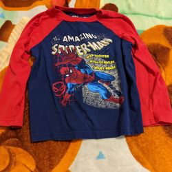 Spider Man Shirt Size 4t 