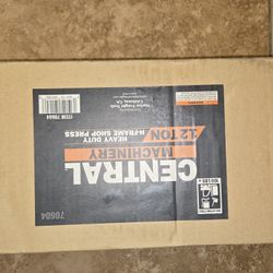 CENTRAL MACHINERY 12 TON H FRAME SHOP PRESS