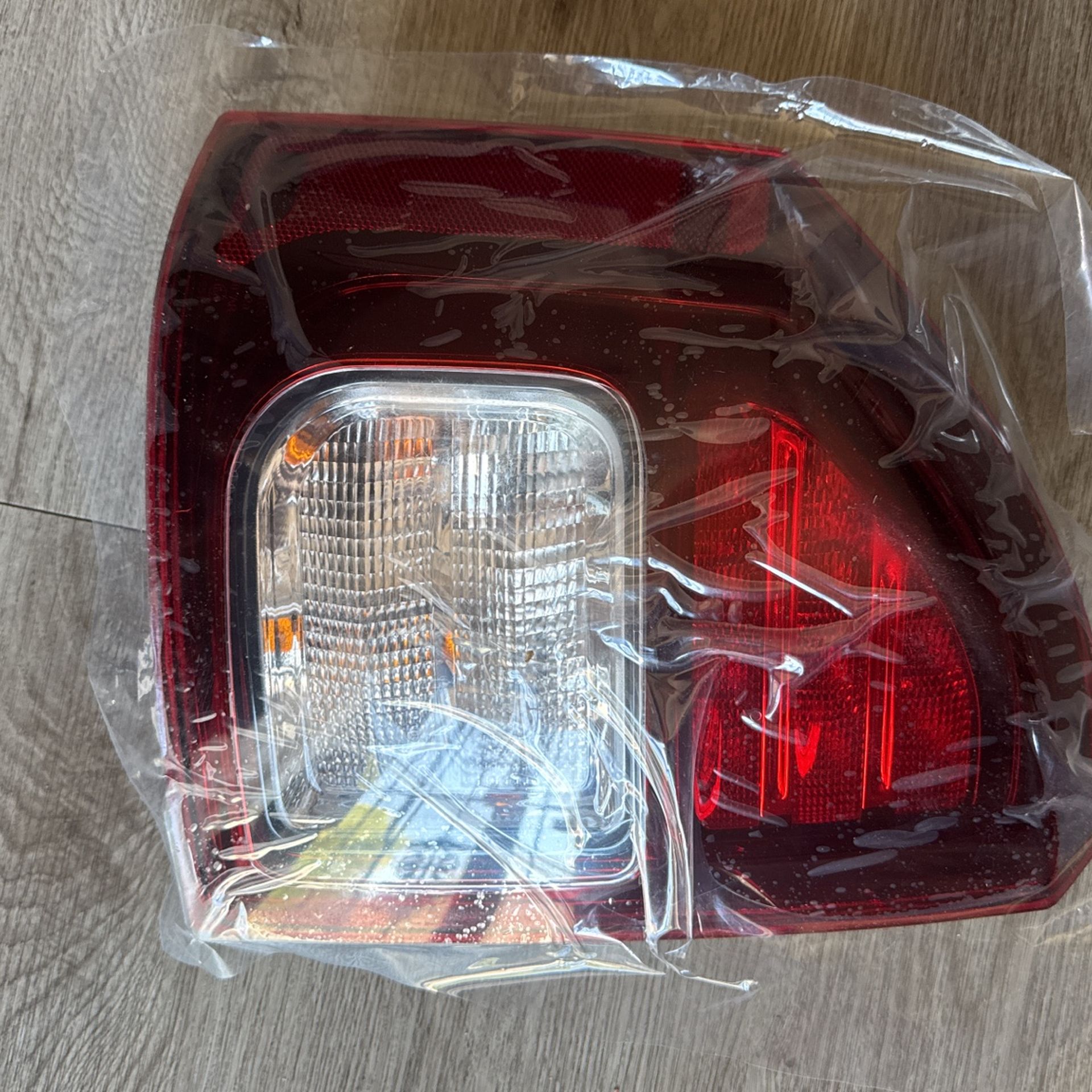 Astra Depot Accessories Tailight Assembly Clear Red Lens Taillights Rear Lamp Brake LED Signal DRL Fits OE AA AB (LEFT, For 2014-17 Jeep