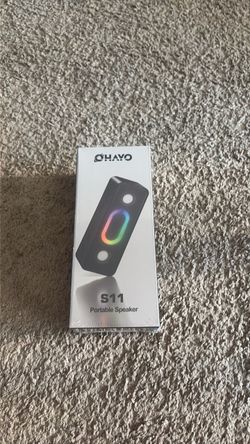 Portable speaker