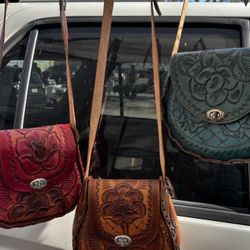 Hand Made Leather Purses