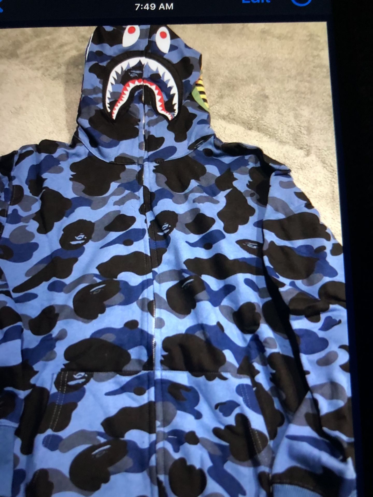 Bape Hoodie. S,m,l,xl