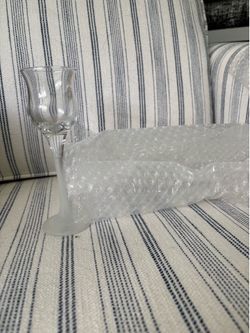 4 candle glasses