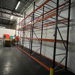 New & Used Pallet Racks Beams Uprights Wire Decks Forklifts