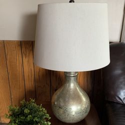 Beautiful gold tone, living room lamp