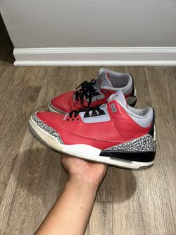 Air Jordan 3 SE Unite CHI Exclusive Men's Size 12 Pre-owned Sneakers CU2277-600