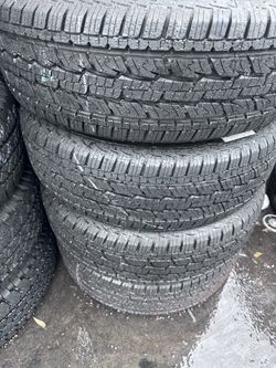 Set of four Used General 245/70R17 $300