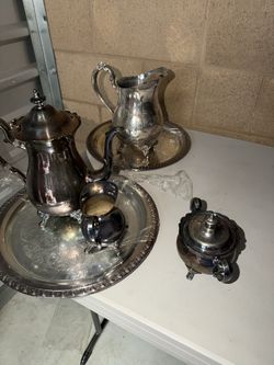 Vintage Silver Plates And Stuff