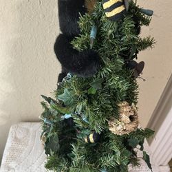 Ditz Designs Climbing Bear Christmas Tree 
