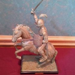 Liberty Christian "Warriors" Bronze Statue By Dan Pogue, Rare piece 