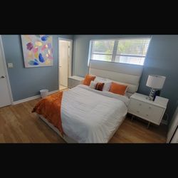 Bed frame With Mattress 