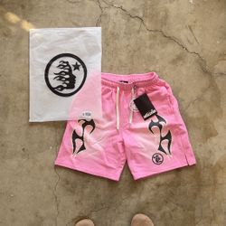 HELL STAR PINK SHORTS