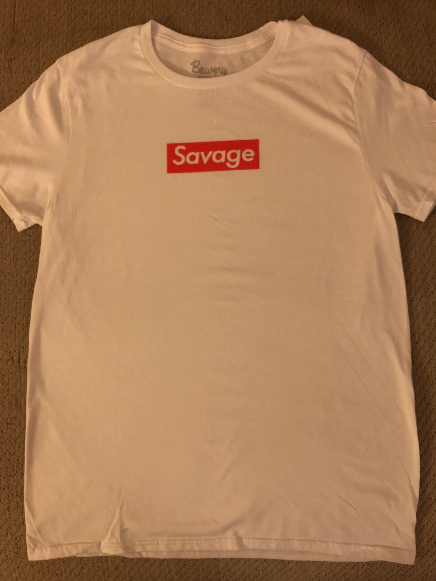 Savage Box Logo Tshirt (M)