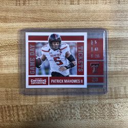 Patrick Mahomes Rookie Card