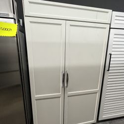 KitchenAid Built In Side By Side Panel Ready 48” Refrigerator 