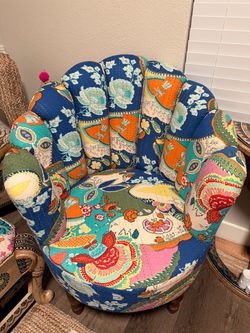 One of a kind Kantha Chairs