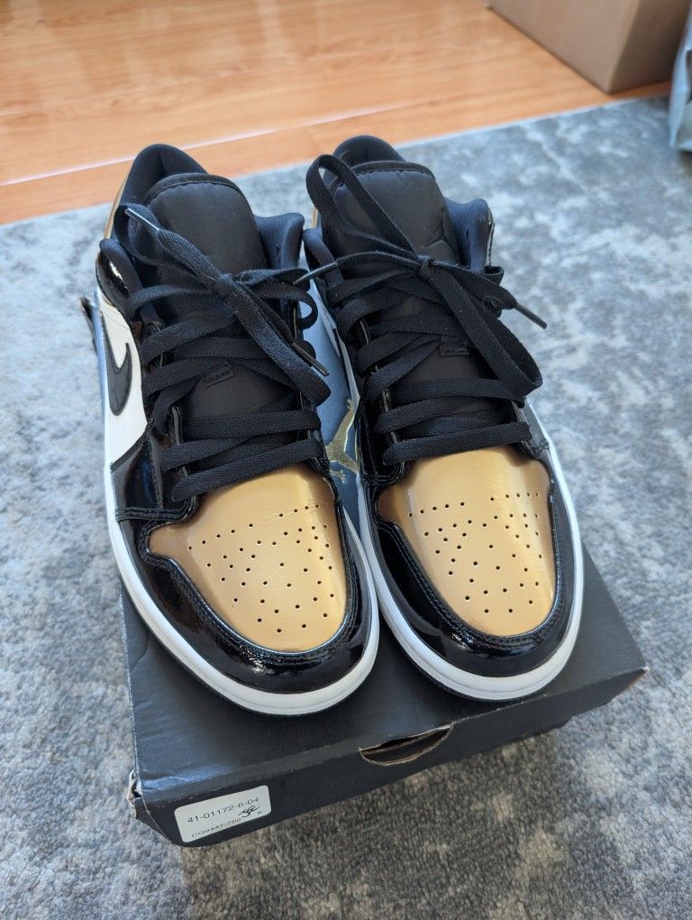 Nike Jordan 1 Low Black/Gold
