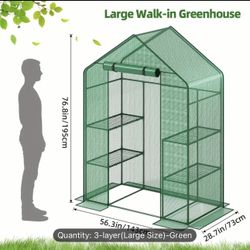 Walk -in Greenhouse / Hydroponic Grow Tent