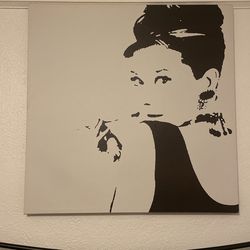 Audrey Hepburn Tiffany’s Canvas
