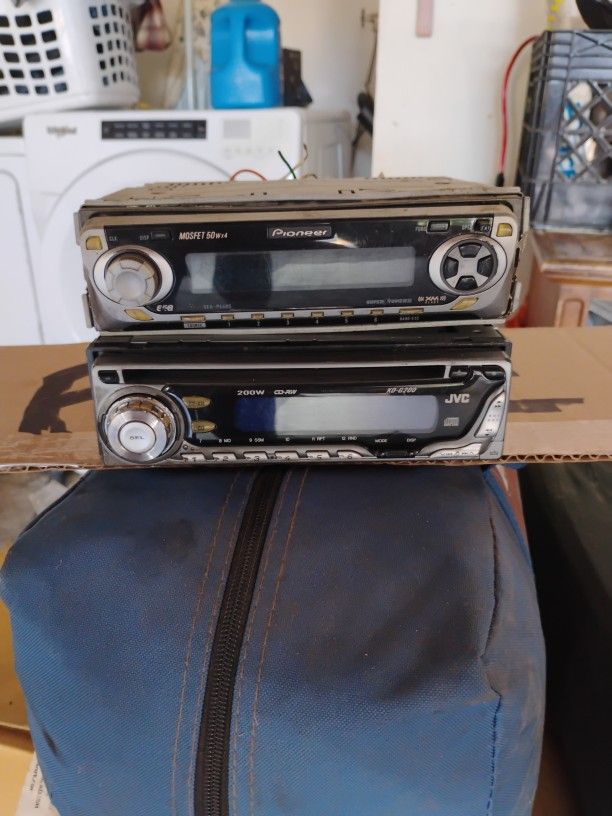 JVC AND PIONEER CAR STEREO