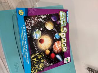 Solar space puzzles kids