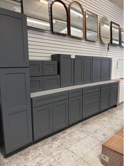 Kitchen cabinets