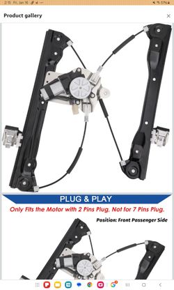 Front Right Side Power Window Lift Regulator For Chevy Cruze And Cruze Limited 