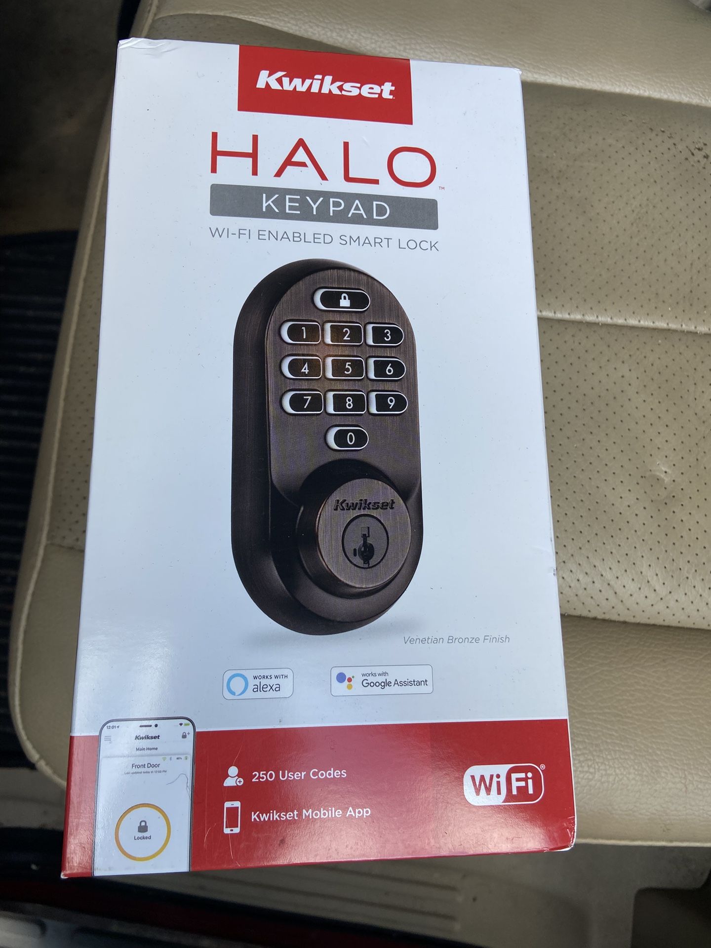 Kwickset Halo Keypad
