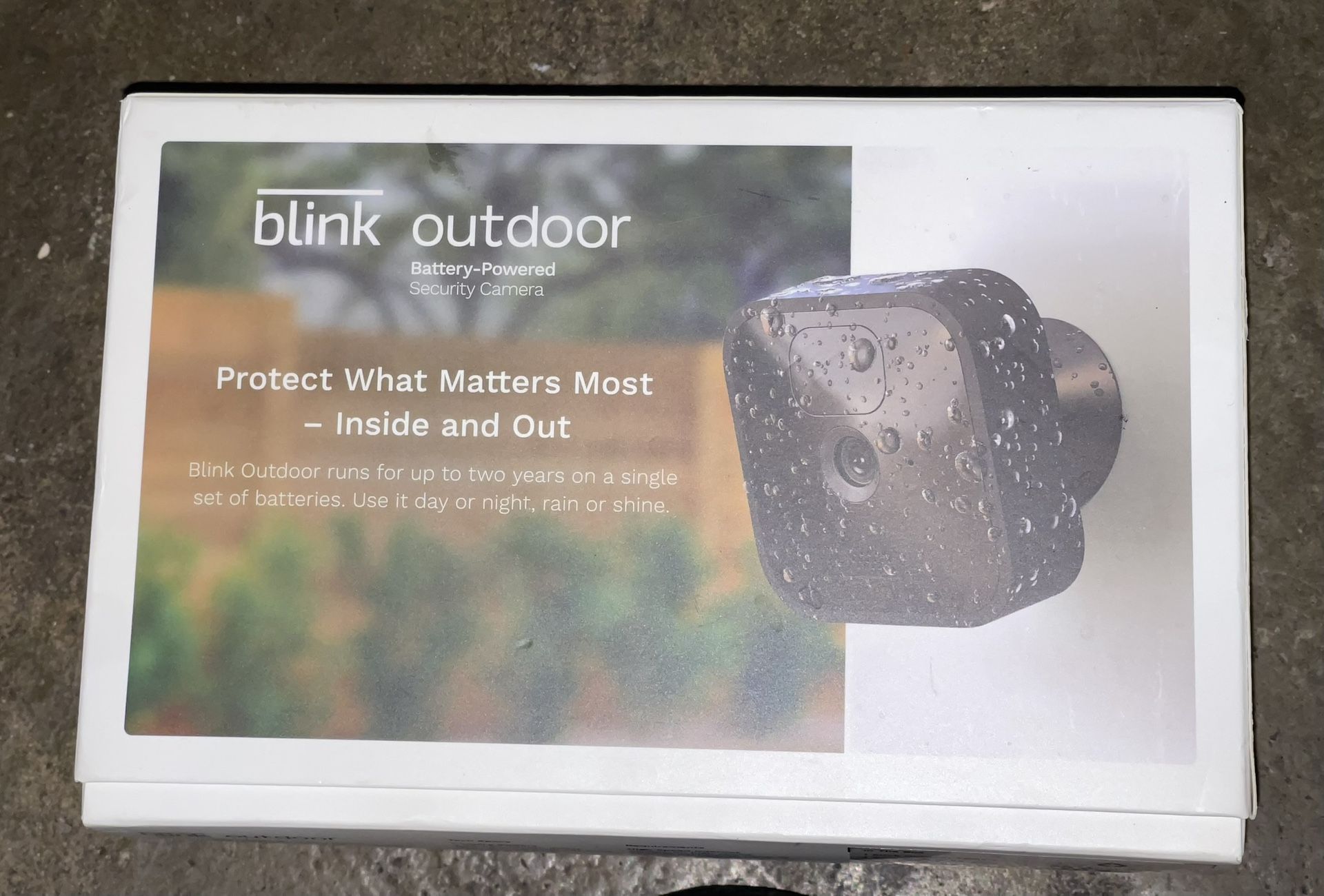 New Blink Outdoor wireless,weather-resistant HD security camera (1 camera Kit) 