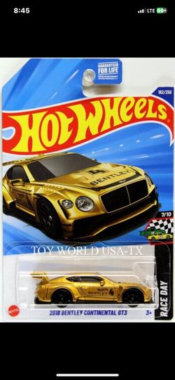 2025 Hot Wheels #162 HW Race Day 2018 Bentley Continental GT3