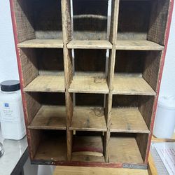 Vintage RC Cola Wooden Crate 