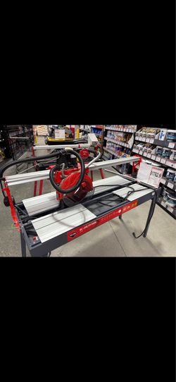 Professional Wet Tile Saw Large Format Porcelain & Stone Tile Cutter – Bought New, Used Once