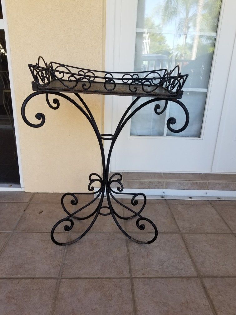 Wrought Iron Table