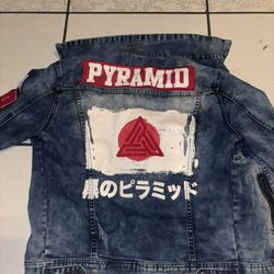 Black Pyramid Jean Jacket.
