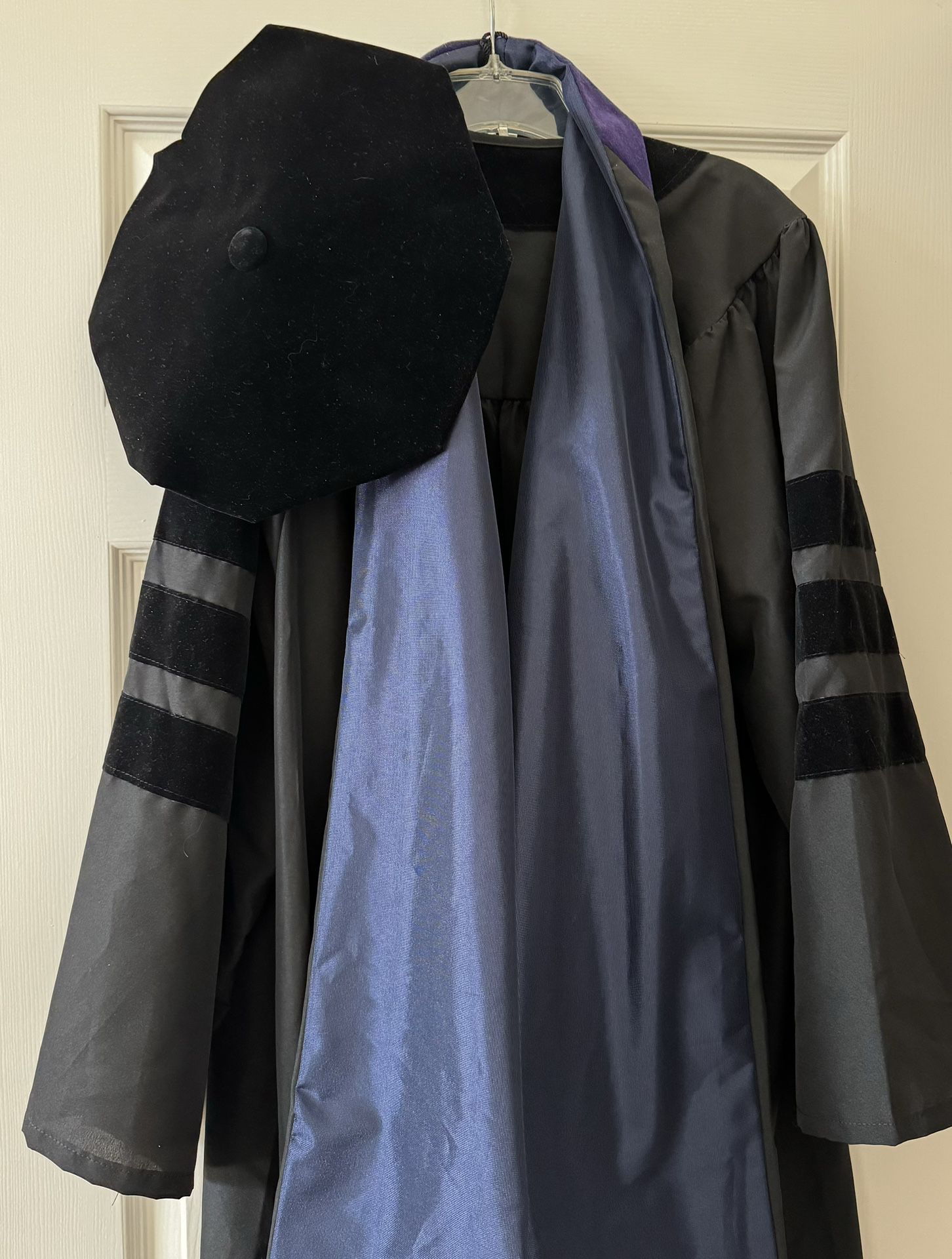 Black Graduation Gown, Cap and Good