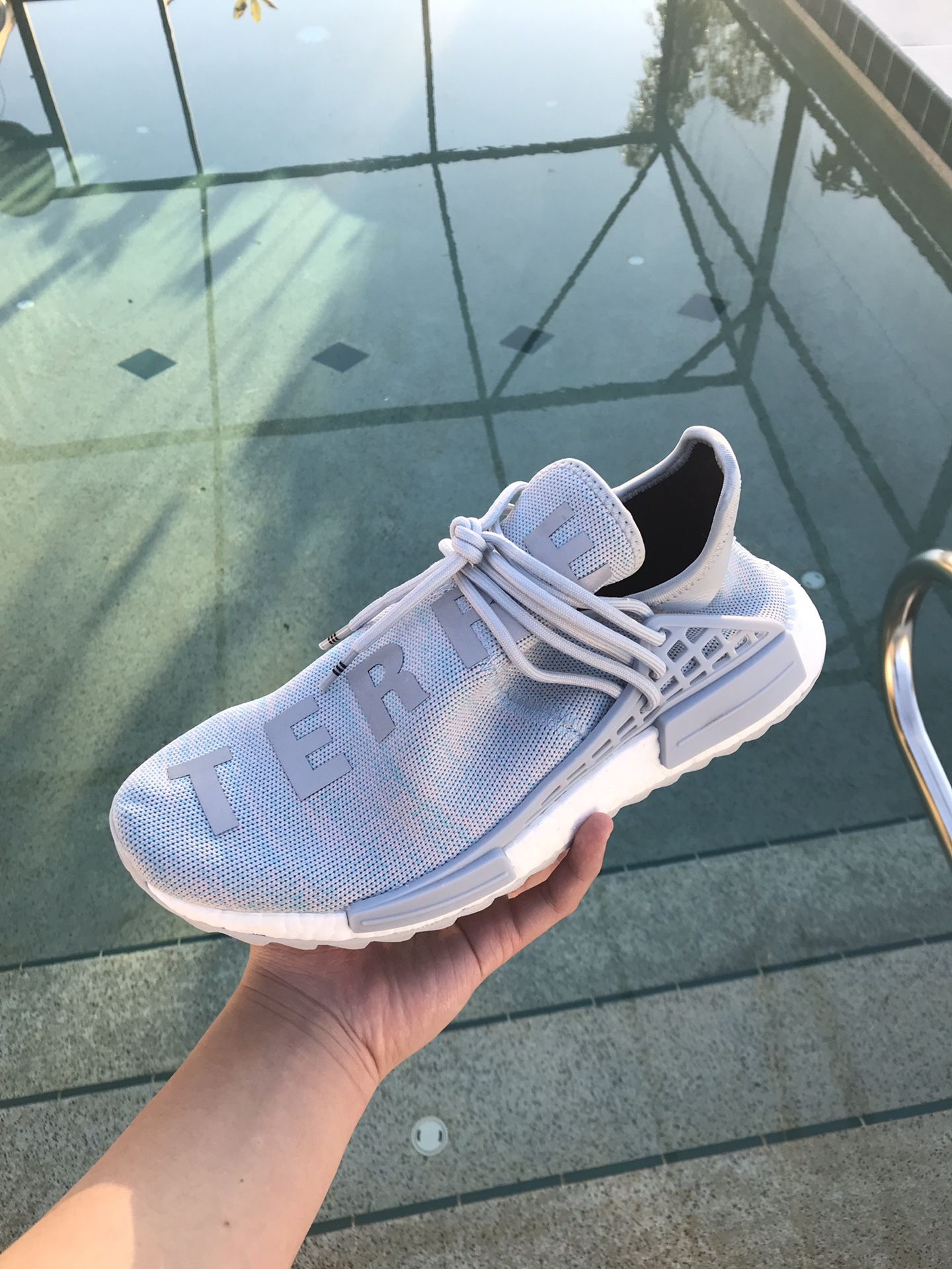 Adidas Human Races NMD Pharrell x BBC Cotton Candy Size 11.5